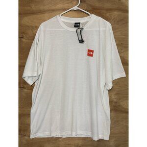 NWT The North Face Casual T-Shirts Top Mens Large White Logo Short Sleeve